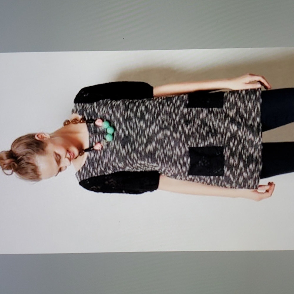 Anthropologie Staccato Lace Tunic